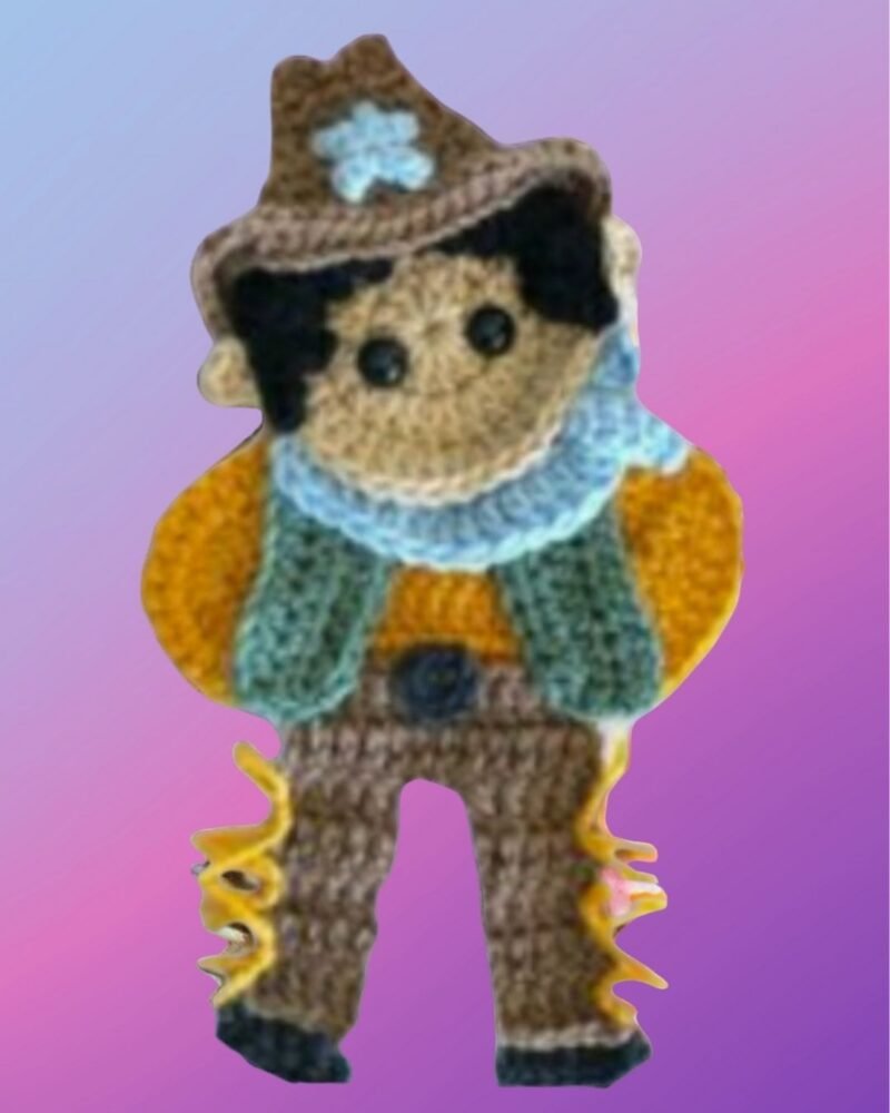 13 Crochet Cowboy Appliqué
