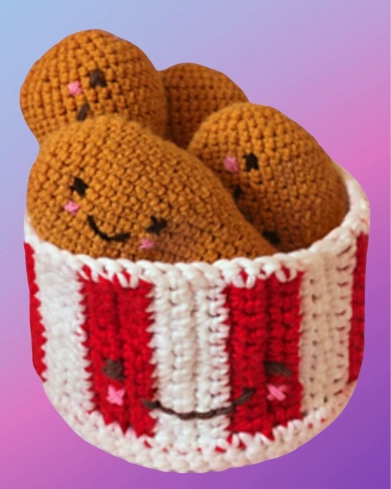 16 Bucket of Chicken Drumstick Toys