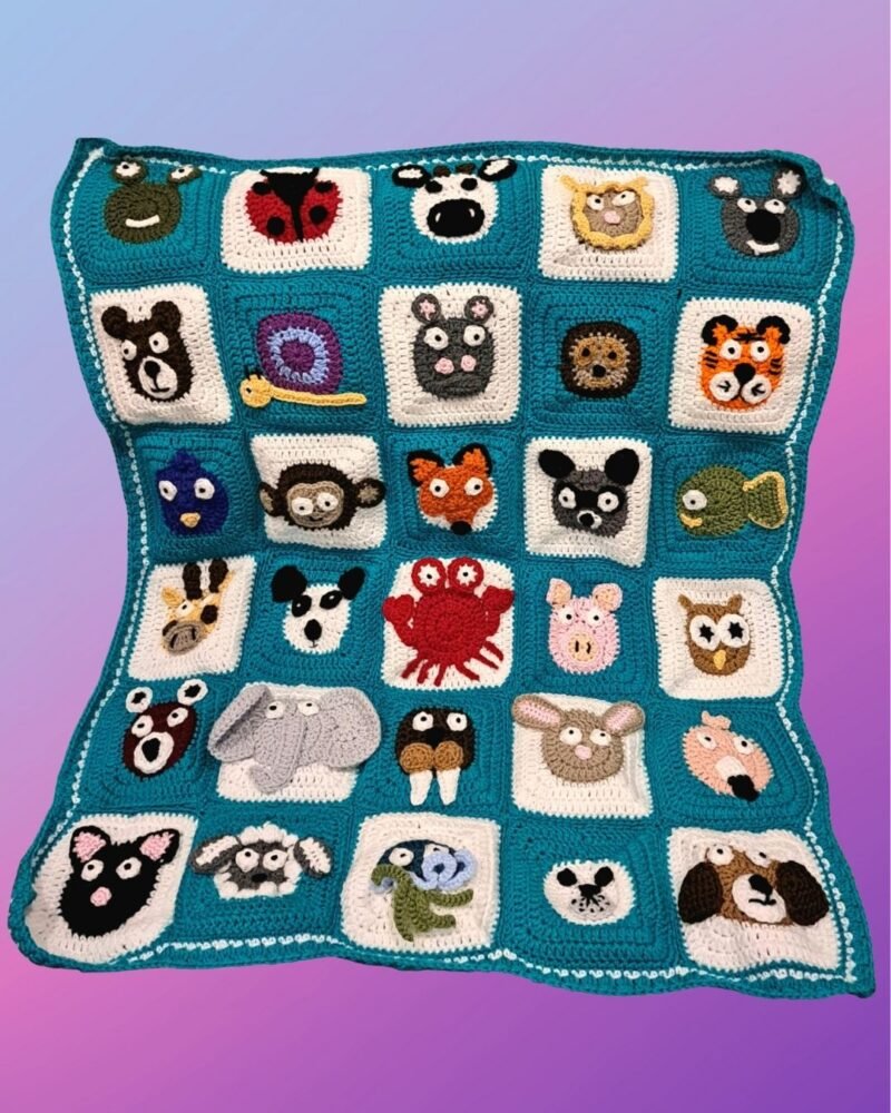 37 Zookeeper Baby Blanket