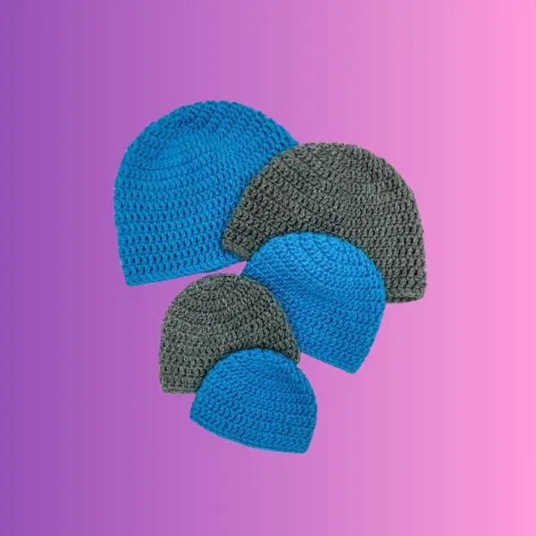 Beanie Hat Handmade crochet beanie hats in assorted sizes and colors