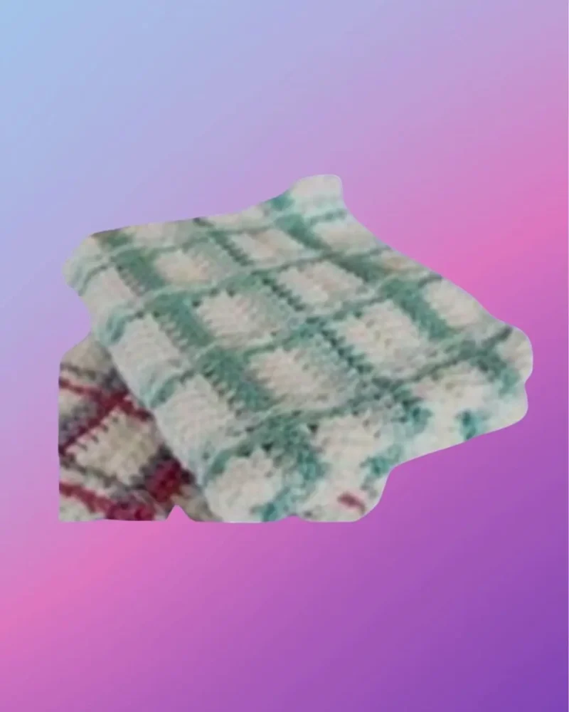 Handmade 100% cotton crochet dishcloth